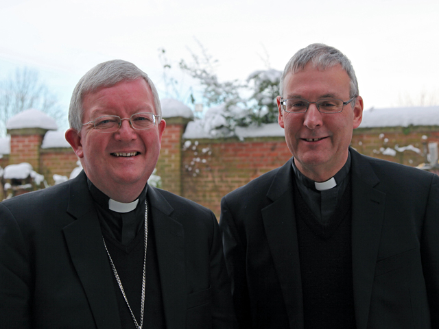 Archbishop-Bernard-Longley-and-Fr-David-Oakley - Catholic Bishops'  Conference