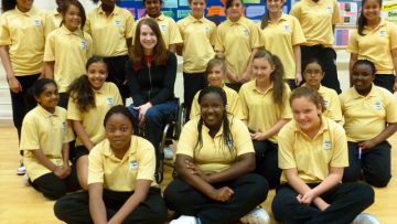 Paralympic Bronze Medallist Inspires East End Students to Engage in Sport