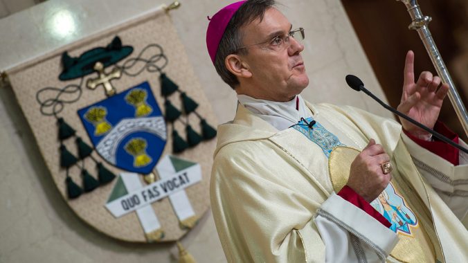 Bishop: We must return to those fundamental questions that everything we do must be done in love of God