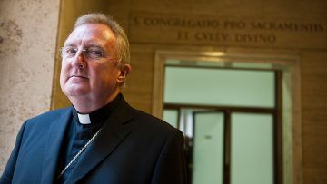 Pope appoints English Archbishop as Prefect of the Congregation for Divine Worship