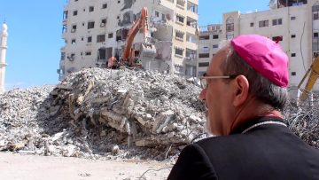 Gaza: Latin Patriarch concludes four-day solidarity visit to Christians