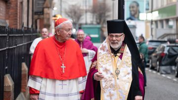 Cardinal calls for an immediate end to Russian attacks in Ukraine