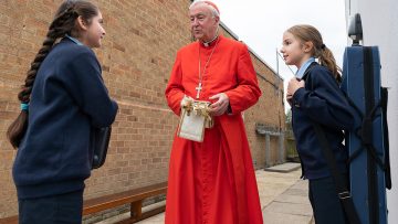 Cardinal to school pupils: Take your family to Church this Lent