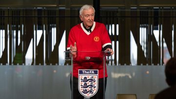 Cardinal shows true colours at FA’s ‘Faith and Football’ event at Wembley Stadium