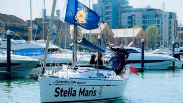 Long-term supporter of Stella Maris honoured with a British Citizen Award