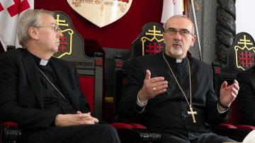 Support a narrative that “builds rather than destroys,” says Latin Patriarch as we pray for an end to the war in Gaza