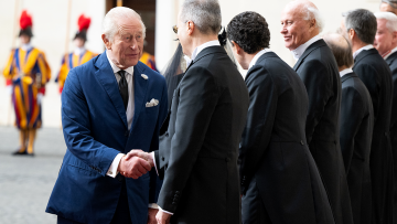 Photos: The King and Queen make historic State Visit to the Holy See