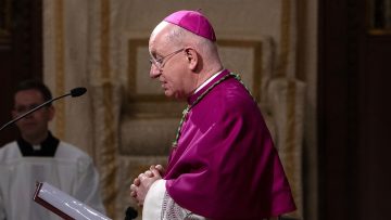 Archbishop-elect Richard Moth’s homily at Vespers ahead of his Installation