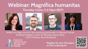 Webinar: Magnifica humanitas