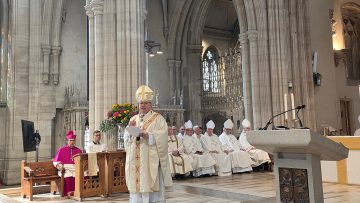 Archbishop John Wilson “Believe in the power of our Eucharist Lord to touch our lives”